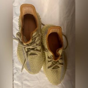 Adidas Yeezy Boost 350 V2- Mens- Size 5.5 Yellow- [CP9366]- Lace-Up Sneaker